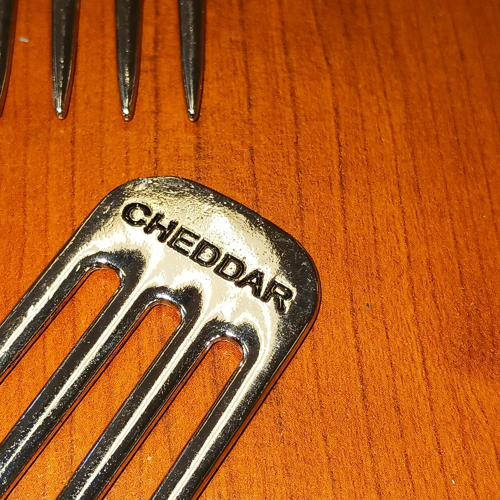 Silver Cheese Markers Set